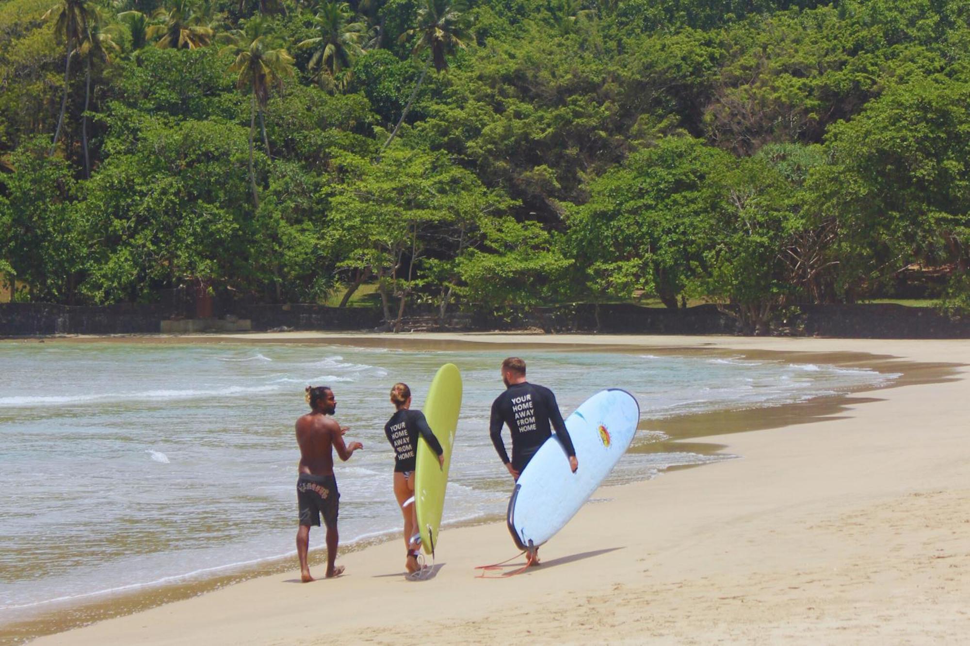 Calma - Surf, Yoga & Coffee On A Private Beach Dikwella Eksteriør billede